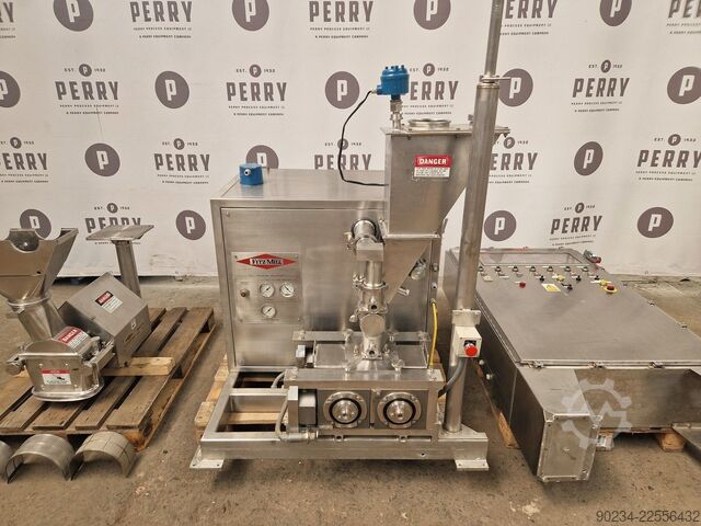 8" x 2" Fitzpatrick modell L89 valskompaktorer/chilsonator i rostfritt stål FITZPATRICK L89