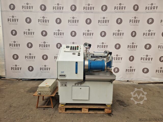 1 Gal WAB Dyno-Mill Modell KD 6 (6) Pärlkvarn i rostfritt stål WAB KD 6