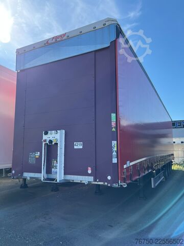 Open oplegger met zeil FLIEGL SDS 390 Gardine Mega Code XL/DC 9.5