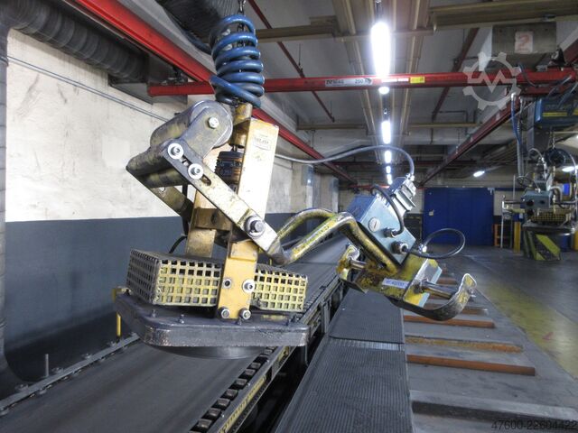 Crane Crane Crane Crane Crane Crane Runway Demag Portalkran Kran KBK2 26x3,4m KBK II Saugheber Vacuumpumpe 2x 50KG