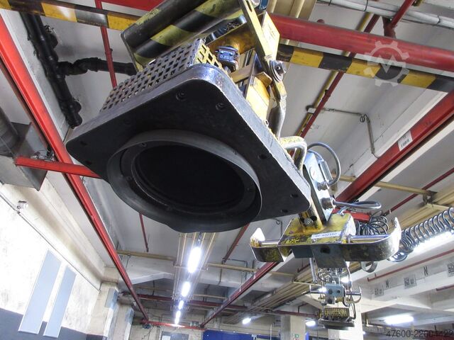 Crane Crane Crane Crane Crane Crane Runway Demag Portalkran Kran KBK2 26x3,4m KBK II Saugheber Vacuumpumpe 2x 50KG
