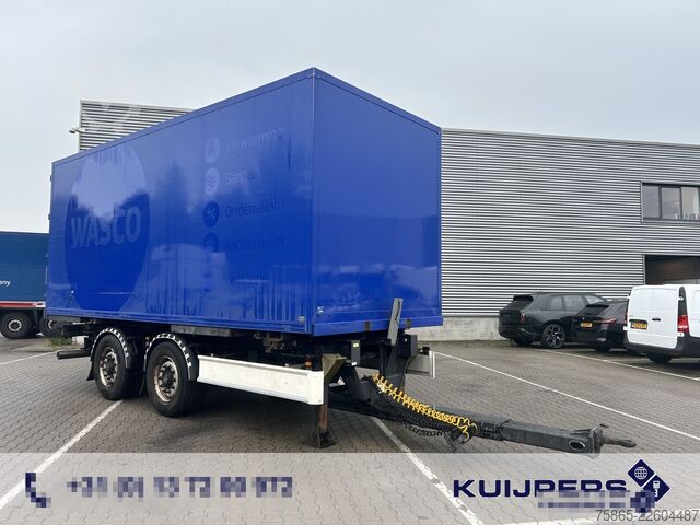Box body Fliegl TWP180 LZV Wipkar / Mid Axle Trailer / Trailer ...