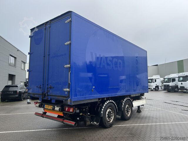 Box body Fliegl TWP180 LZV Wipkar / Mid Axle Trailer / Trailer ...