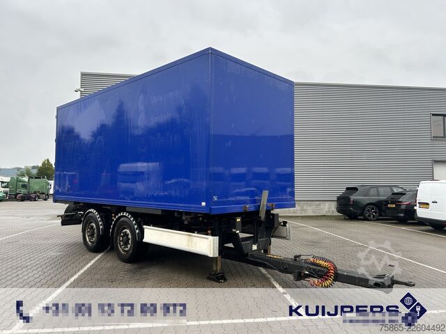 Box body Fliegl TWP180 Wipkar / Mid Axle Trailer / BPW Disk / B...