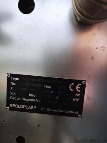 Temperatuurregelaar REGLOPLAS P140 M