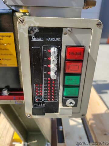 Fjernelse af anløbs- eller smådele Geiger Handling EA Mini