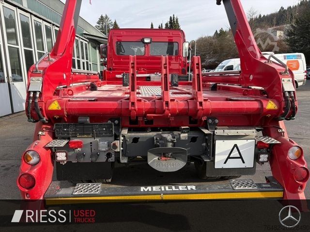 Camion benne MERCEDES-BENZ Atego 1630 Meiller Absetzkipper Anhängerhydrauli