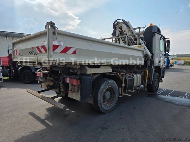 Ανατρεπόμενο φορτηγό MERCEDES-BENZ Actros 1841 / 4X4 ALLRAD / Atlas 190 / Meiller