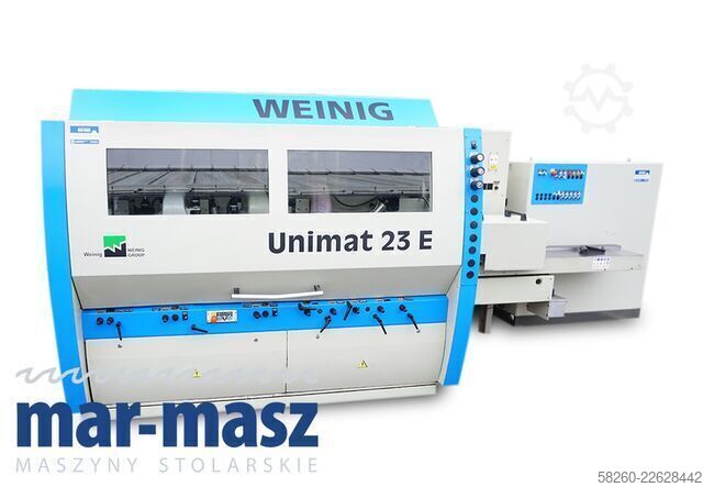 Négyoldalas gyalu WEINIG UNIMAT 23 E na 6 głowic