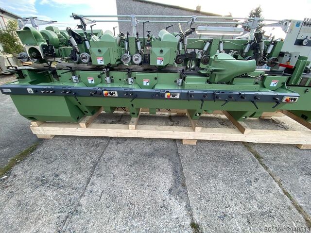 Rabotă și freză WEINIG Unimat 23 Lamelliermaschine, Nutenbett