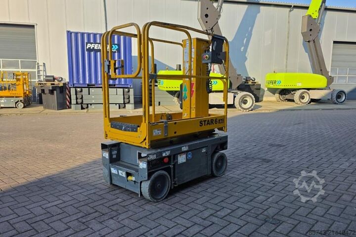Elevador de tijera Haulotte Star 6 Electric, Non Marking Tyres, 5.8m Working H