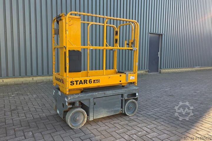 Elevador de tijera Haulotte Star 6 Electric, Non Marking Tyres, 5.8m Working H
