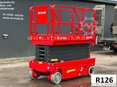 Werkplatform MAGNI Magni ES1212AC 12m Scherenbühne elektrisch 6x
