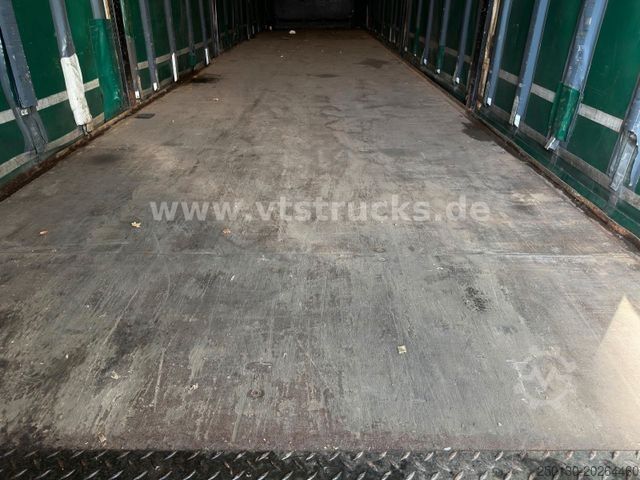 Otevřený návěs s plachtou KRONE SD MegaLiner Curtainsider Edscha-Verdeck