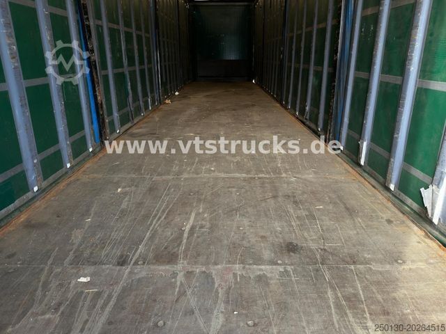Naczepa otwarta z plandeką KRONE SD Curtainsider Edscha-Verdeck