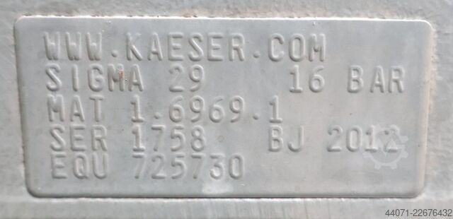 Skruvkompressor CSD125TSFC Kaeser CSD125TSFC