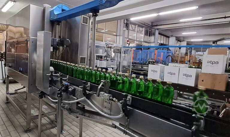 PROCOMAC / PE / ZECCHETTI/BARDI/ACMI/ROBOPAC Abfülllinie für Glasflaschen (Mehrweg) (2001) PROCOMAC / PE / Abfülllinie für Glasflaschen (Mehrweg)