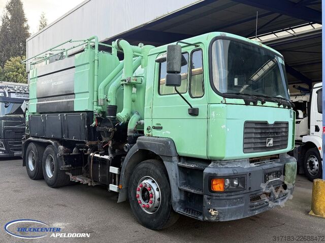 Szívó jármű MAN 33.364 6x4 Big axles, Steel springs, Manuel, St...
