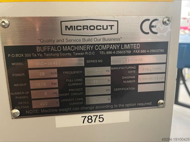 Tour CNC Microcut