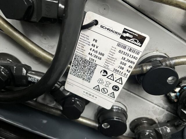 Stivuitor electric cu 3 roți Linde E14-02