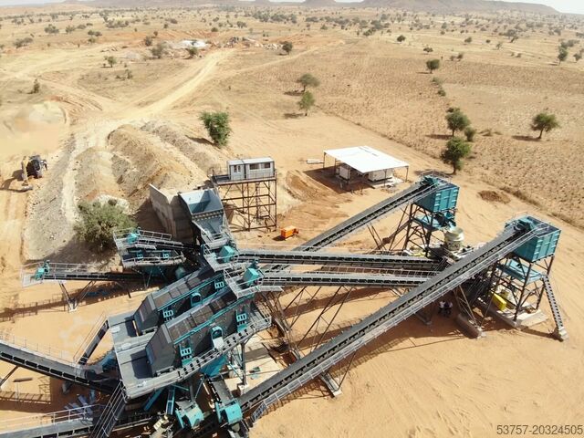 Stenknuser, knuseanlæg, knuser Constmach 80-340 t/h Stone Crushing Plant