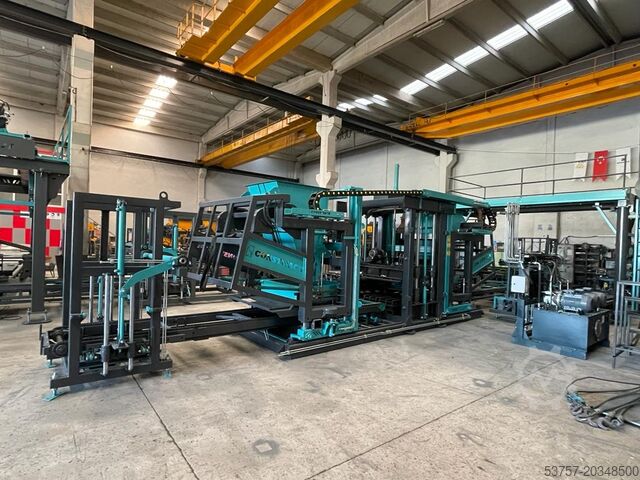 Bloc de béton - usine de fabrication Constmach Concrete Block Machines BS-20 Concrete Block Making Machine