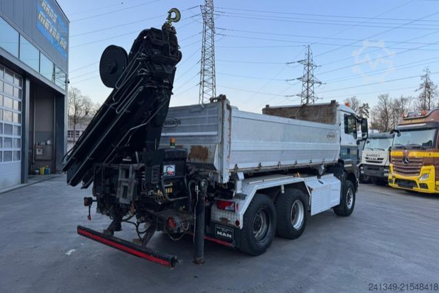 Tipper truck MAN TGS 33.480 6x4 Hiab 244-5