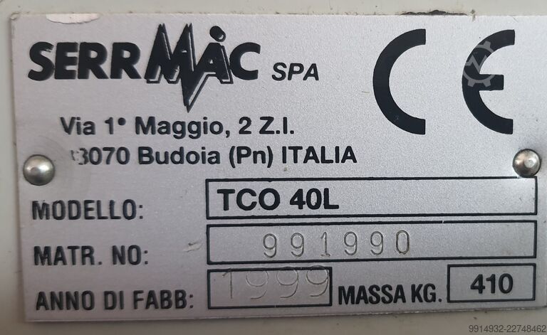 Perceuse à colonne Serrmac TCO 40L
