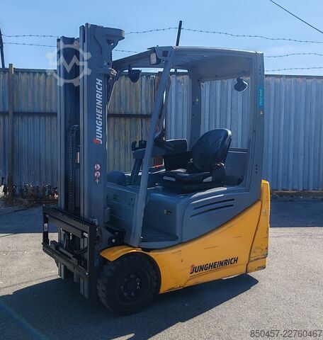 Elektryczny – 3 koła Jungheinrich EFG 216k 880mh/ 4.6m/ 2021y