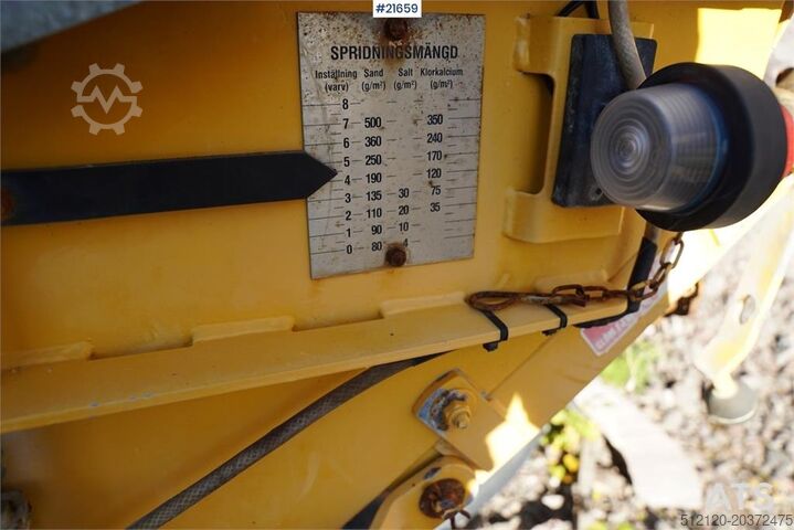 Épandeur de sable Falköping pour camion type LB1000 Falköping sand spreader for truck type LB1000