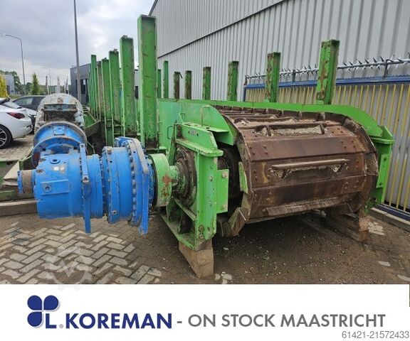 Transportador de plataforma de acero Hazemag Hazemag Steel Apron Conveyor