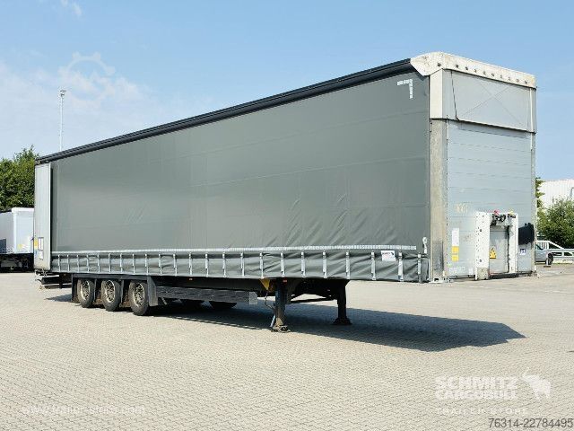 Open oplegger met zeil Schmitz Cargobull Curtainsider Mega Getränke