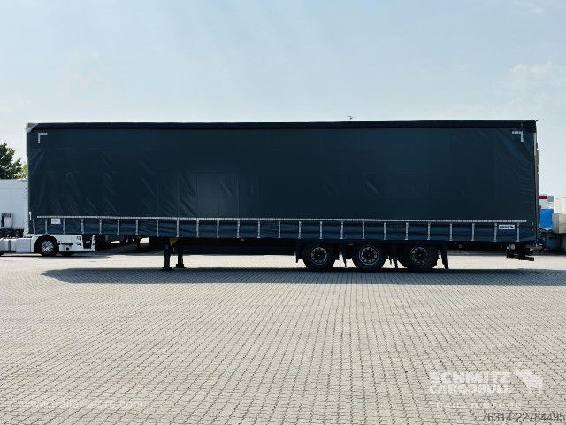 Open oplegger met zeil Schmitz Cargobull Curtainsider Mega Getränke