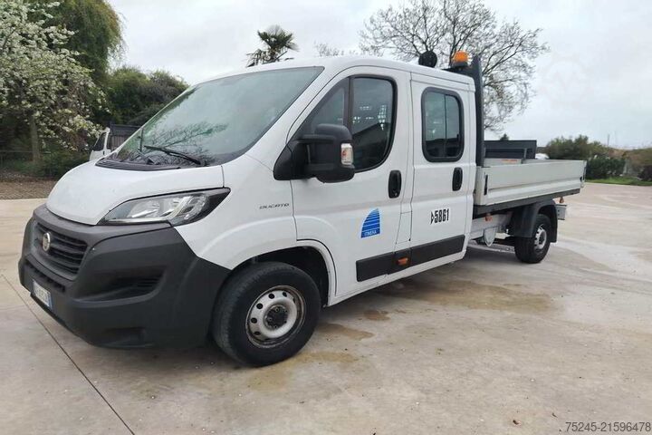Pritschenwagen FIAT DUCATO 2.3 MJT 140 CV DOPPIA CABINA