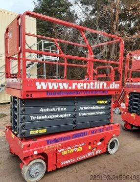 Podnośnik nożycowy MAGNI ES 1412 E Elektro 13,80 m