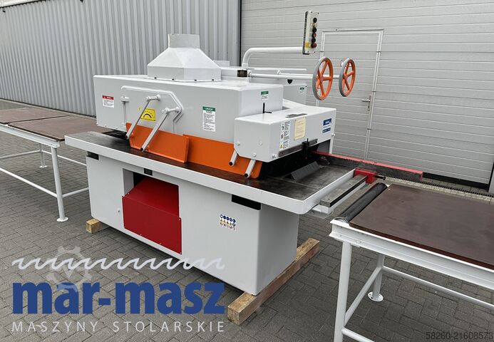 Crawler-type multi-blade saw with feed table x 2 Torwegge H34 380/120