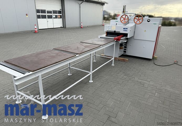 Crawler-type multi-blade saw with feed table x 2 Torwegge H34 380/120