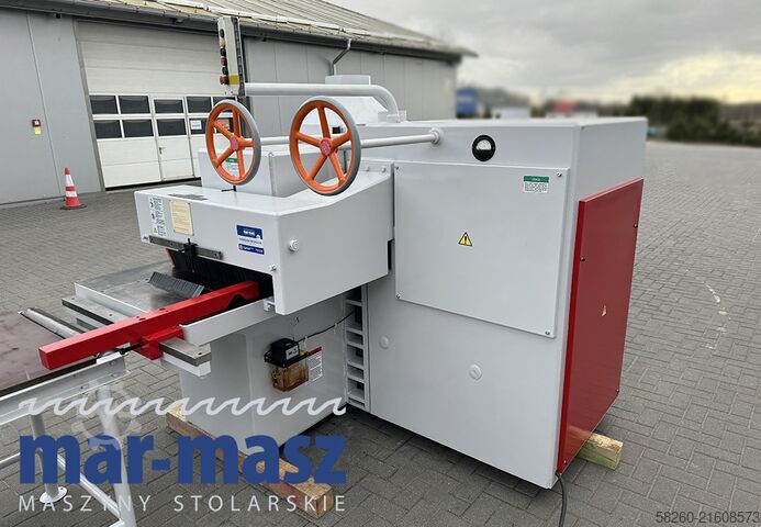 Crawler-type multi-blade saw with feed table x 2 Torwegge H34 380/120