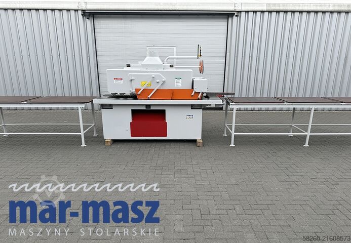 Crawler-type multi-blade saw with feed table x 2 Torwegge H34 380/120