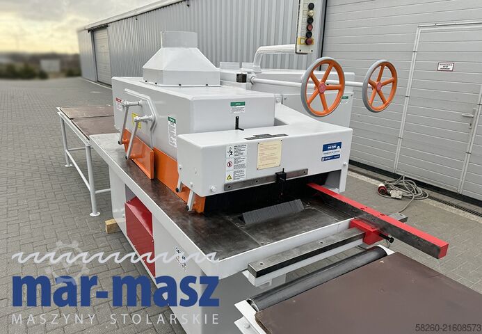 Crawler-type multi-blade saw with feed table x 2 Torwegge H34 380/120