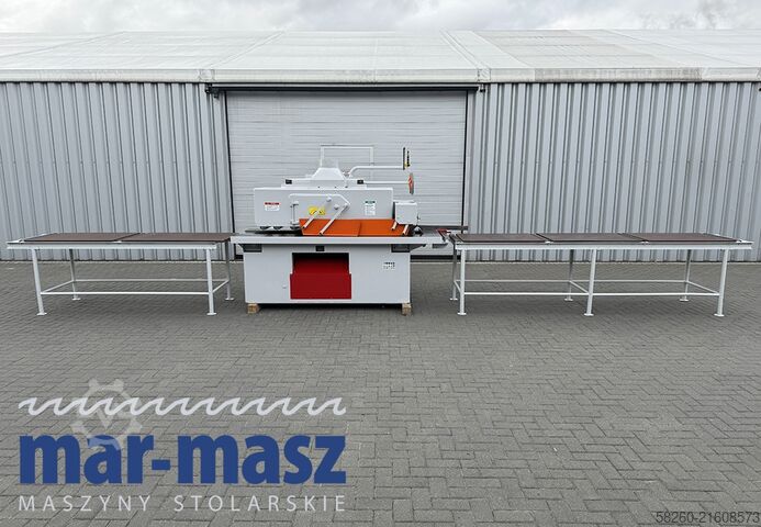 Crawler-type multi-blade saw with feed table x 2 Torwegge H34 380/120