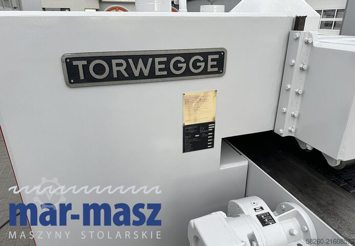 Crawler-type multi-blade saw with feed table x 2 Torwegge H34 380/120