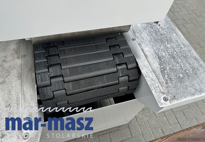 Crawler-type multi-blade saw with feed table x 2 Torwegge H34 380/120