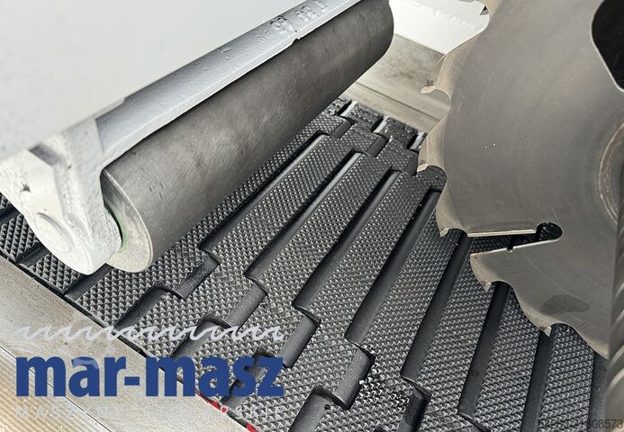 Crawler-type multi-blade saw with feed table x 2 Torwegge H34 380/120