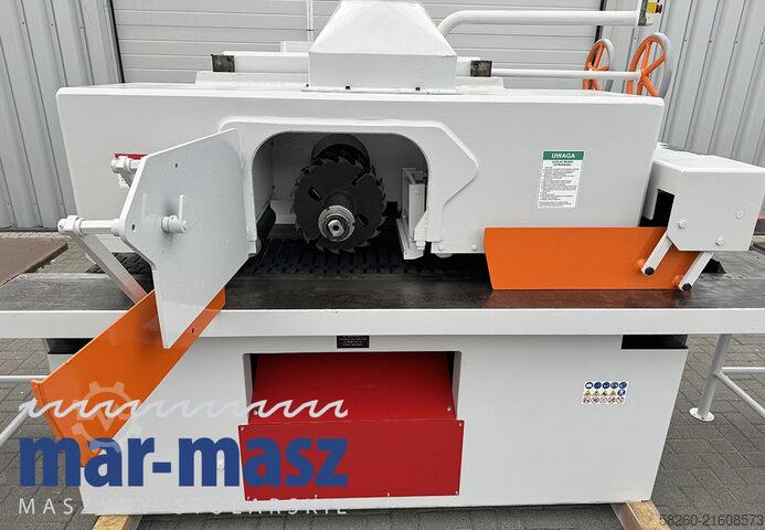 Crawler-type multi-blade saw with feed table x 2 Torwegge H34 380/120