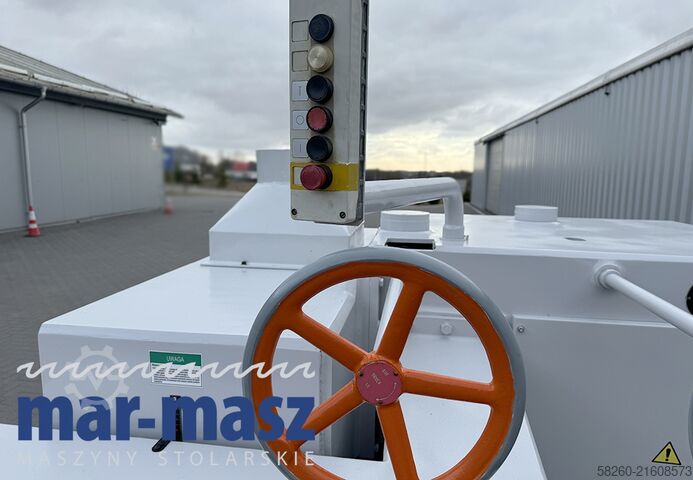 Crawler-type multi-blade saw with feed table x 2 Torwegge H34 380/120