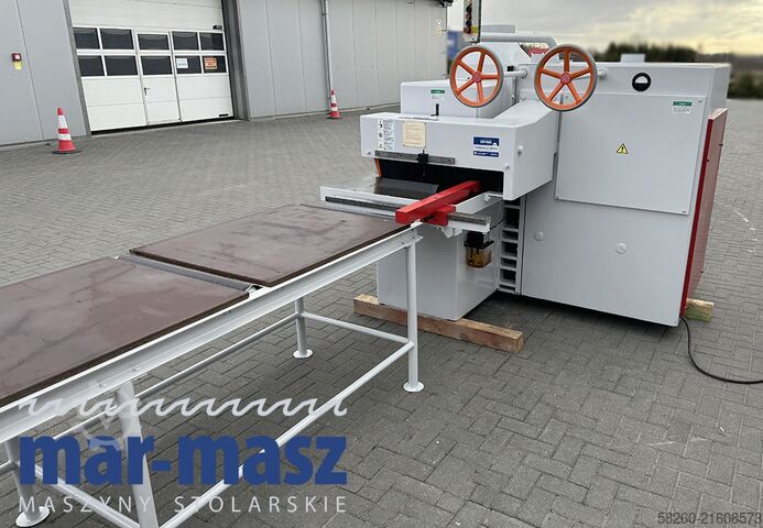 Crawler-type multi-blade saw with feed table x 2 Torwegge H34 380/120