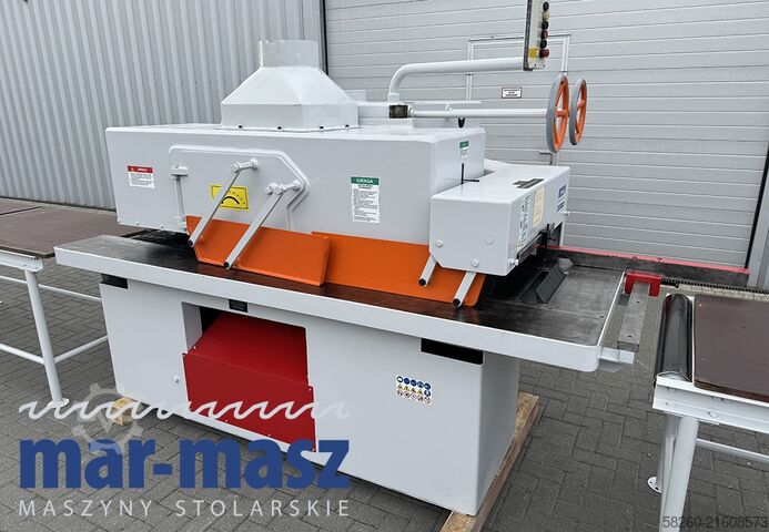 Crawler-type multi-blade saw with feed table x 2 Torwegge H34 380/120
