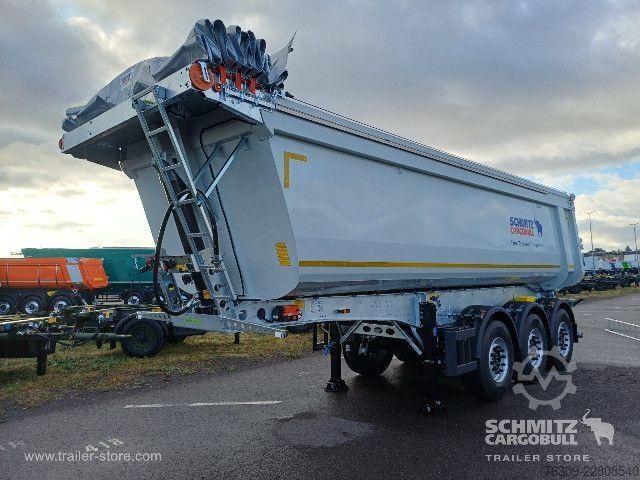 Sklopný návěs Schmitz Cargobull Kipper Stahlrundmulde 28m³