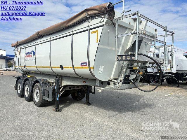 Sklopný návěs Schmitz Cargobull Kipper Stahlrundmulde Thermomulde 29m³